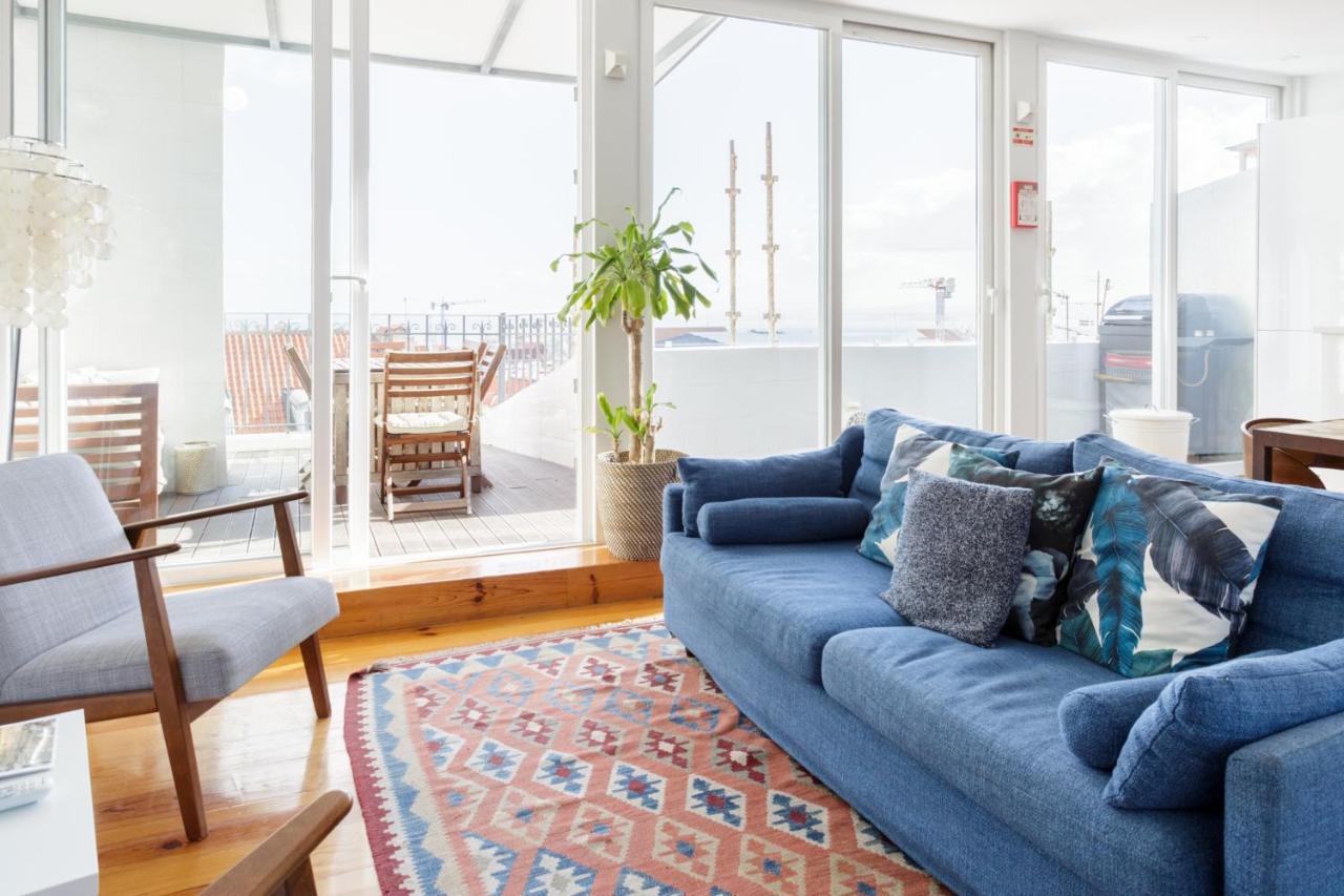 Amazing Rooftop Terrace With River And Historic City View 4 Bedrooms 4 Bathrooms Ac 19Th Century Building Chiado Лісабон Екстер'єр фото