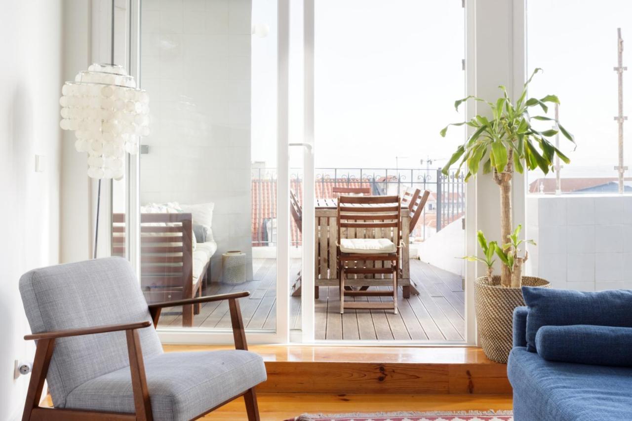 Amazing Rooftop Terrace With River And Historic City View 4 Bedrooms 4 Bathrooms Ac 19Th Century Building Chiado Лісабон Екстер'єр фото